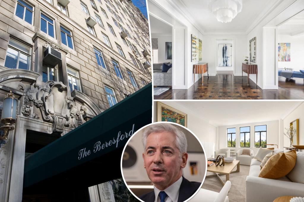 Bill Ackman Lists NYC Apartments With Multi-Million Losses: Report